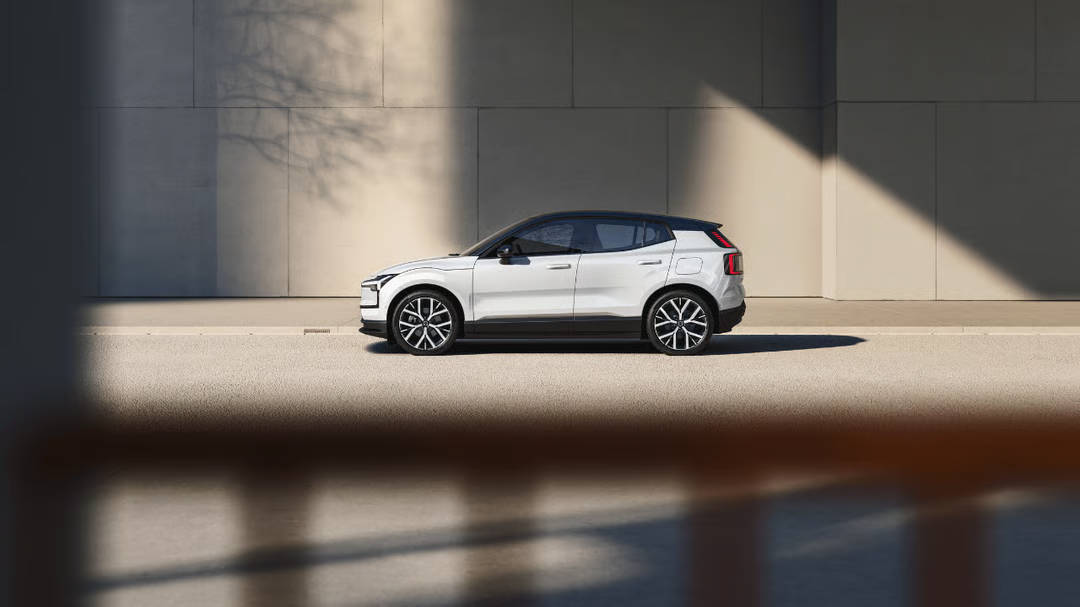 Profile de l'EX30 électrique