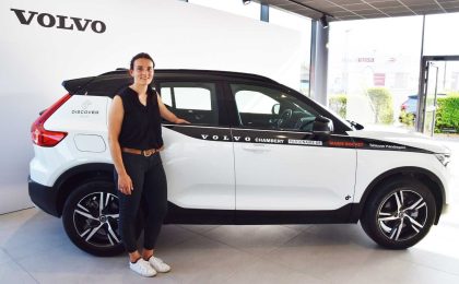 Marie BOCHET, nouvelle ambassadrice Volvo pour le groupe Discover !