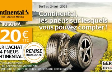PROFITEZ DE NOTRE OFFRE PROMOTIONNELLE CONTINENTAL