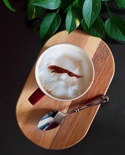 « Jaguar Latte Art »